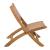 Sunflare Synthetic Rattan Weave/Wood Outdoor Lounge Chair