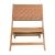 Sunflare Synthetic Rattan Weave/Wood Outdoor Lounge Chair