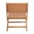 Sunflare Synthetic Rattan Weave/Wood Outdoor Lounge Chair