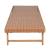 Breath Synthetic Rattan Weave/Wood Chaise Lounge