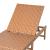 Breath Synthetic Rattan Weave/Wood Chaise Lounge