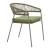 Skye Olefin/Steel Dining Chair
