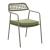 Rio Olefin/Aluminum Outdoor Dining Chair