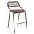 Rio Olefin/Synthetic Rattan Weave/Steel Barstool