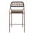 Rio Olefin/Synthetic Rattan Weave/Steel Barstool