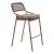 Rio Olefin/Synthetic Rattan Weave/Steel Barstool