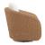 Solara Olefin/Synthetic Rattan Weave Outdoor Swivel Chair