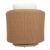 Solara Olefin/Synthetic Rattan Weave Outdoor Swivel Chair