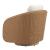 Solara Olefin/Synthetic Rattan Weave Outdoor Swivel Chair