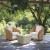 Solara Olefin/Synthetic Rattan Weave Outdoor Swivel Chair