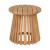 Zahara Round Wood Outdoor Side Table
