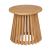 Zahara Round Wood Outdoor Side Table