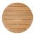 Zahara Round Wood Outdoor Side Table