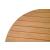 Zahara Round Wood Outdoor Coffee Table