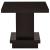 Reston Wood Veneer Pedestal Square End Table