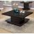 Reston Wood Veneer Pedestal Square Coffee Table