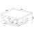 Reston Wood Veneer Pedestal Square Coffee Table