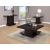 Reston Wood Veneer Pedestal Sofa Table