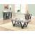 Stevens Rectangular Coffee Table with V-shaped Base