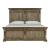 Ashley SM Markenburg Wood Veneer Queen Size Panel Bed