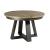 Plank Road Button Round Wood Extendable Dining Room Set