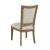 Plank Road Button Round Wood Extendable Dining Room Set