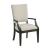 Plank Road Button Round Wood Extendable Dining Room Set