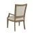 Plank Road Howell Fabric/Wood Arm Chair