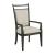 Plank Road Button Round Wood Extendable Dining Room Set