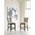 Plank Road Kimler Fabric/Wood Counter Height Chair