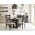 Plank Road Button Round Wood Extendable Dining Room Set
