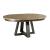 Plank Road Button Round Wood Extendable Dining Room Set