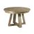 Plank Road Button Round Wood Extendable Dining Room Set
