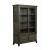 Plank Road Button Round Wood Extendable Dining Room Set