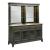 Plank Road Rockland Wood 2-Drawer Buffet w/4 Doors