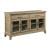 Plank Road Button Round Wood Extendable Dining Room Set