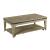 Plank Road Artisans Rectangular Wood Cocktail Table Set