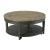 Plank Road Artisans Round Wood Cocktail Table Set