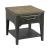 Plank Road Artisans Square Wood 1-Drawer End Table