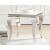 Luna Glass Top Square End Table