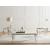 Luna Glass Top Rectangle Coffee Table