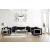 Luna Glass Top Rectangle Coffee Table