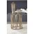Monett Glass Round Top End Table