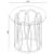 Monett Glass Round Top End Table
