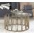 Monett Glass Round Coffee Table