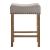 Martha II Fabric/Wood Counter Stool