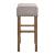 Martha II Fabric/Wood Counter Stool