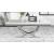 Adabella Faux Marble Rectangle Coffee Table with Chrome U-base