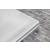 Adabella Faux Marble Rectangle Coffee Table with Chrome U-base
