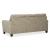 Kirkhill Transitional Sofa | Sand Fabric with Accent Pillows